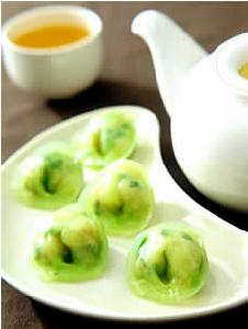 （圖）碧綠韭菜餃