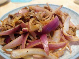 孜然洋蔥炒雞胗 孜然洋蔥炒雞胗