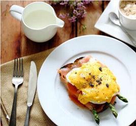 煙燻三文魚水波蛋 煙燻三文魚水波蛋