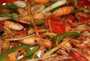 農家黃酒炒河蝦 農家黃酒炒河蝦