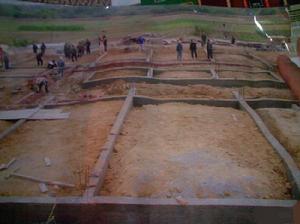 謝氏宗祠重建施工時期畫面（海報翻拍）