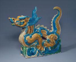 璃琉龍吻建築構件