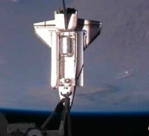美國東部時間2011年7月10日11時，，“阿特蘭蒂斯”號太空梭與國際空間站“和諧”號節點艙對接