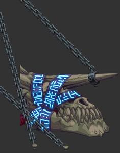 邪龍斯皮茲頭部