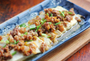 肉末榨菜蒸豆腐 肉末榨菜蒸豆腐