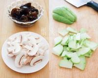 佛手瓜蘑菇炒雞片