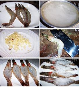 冬粉蒜蓉開背蝦的製作