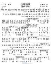 山地情歌[高勝美演唱的歌曲]