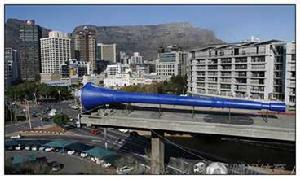 一隻巨型的南非喇叭