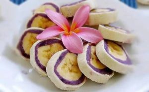 香蕉紫薯麵包 香蕉紫薯麵包