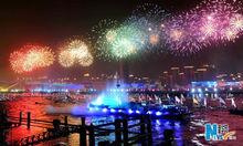 國內外各式燈光噴泉