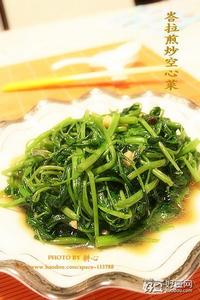 峇拉煎炒通菜 峇拉煎炒通菜