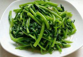 清炒菊花菜 清炒菊花菜