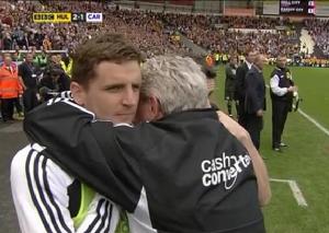 布魯斯與父親史蒂夫&middot;布魯斯