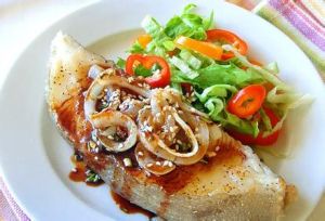 澆汁香鱈魚 澆汁香鱈魚