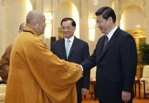 習近平會見星雲大師