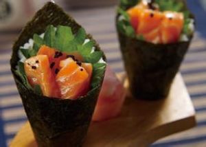 三文魚手卷 三文魚手卷