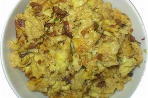 黃豆米炒雞蛋 黃豆米炒雞蛋