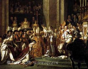 1804年12月2日，35歲的拿破崙·波拿巴加冕稱帝，建立了法蘭西帝國