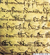 《自由大憲章》(局部)