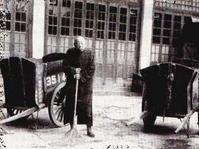 黃金榮在清掃大街