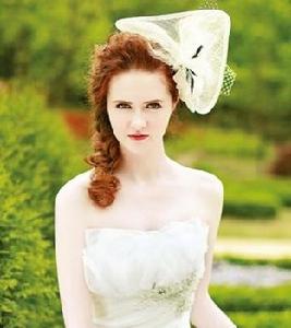 羽毛夢幻新娘造型