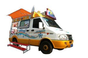 彩虹天使冰淇淋車