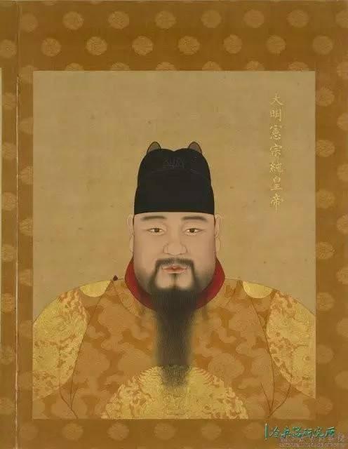 ▲明憲宗朱見深，年號成化