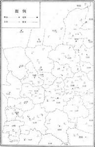 隋關中朔方漢川諸郡圖