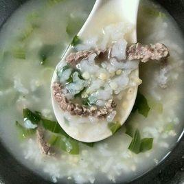 青菜糯米糊 青菜糯米糊