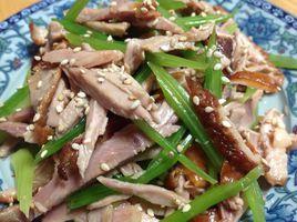 芹菜炒烤鴨 芹菜炒烤鴨