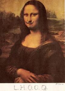 帶鬍鬚的蒙娜麗莎 帶鬍鬚的蒙娜麗莎