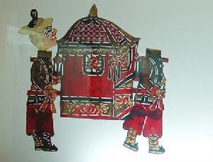 非物質文化遺產-皮影戲在成都上演