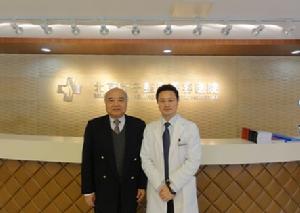 與台灣蘇恭敏教授合影