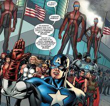 終極世界美國隊長宣誓成為總統