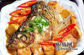 紅燒魚頭燉豆腐 紅燒魚頭燉豆腐