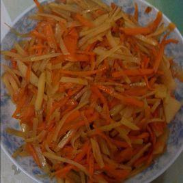 土豆胡蘿蔔絲 土豆胡蘿蔔絲
