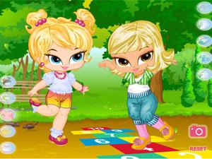 卡倫和漢娜跳房子 卡倫和漢娜跳房子