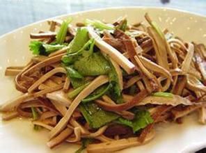 芹菜葉拌香乾 芹菜葉拌香乾