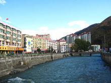 梭磨河馬爾康縣城段