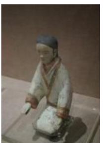 跪坐侍女俑 跪坐侍女俑