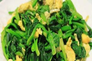 干貝菠菜 干貝菠菜