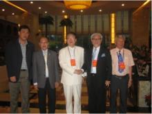 劉建吉先生和徐位合等僑領