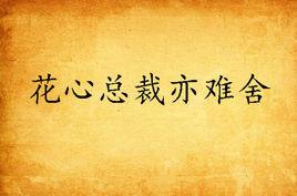 花心總裁亦難捨 花心總裁亦難捨