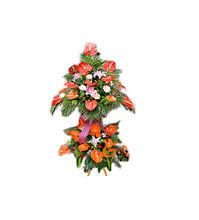 花籃[裝花所用的籃子]