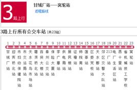 天水公交3路 天水公交3路