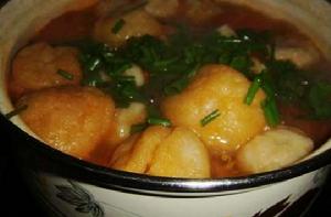 海鮮丸子湯 海鮮丸子湯