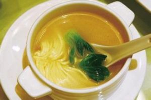 香菇雞茸豆花湯 香菇雞茸豆花湯