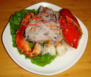 鮮蝦蟹柳色拉 鮮蝦蟹柳色拉