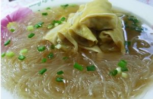 面結冬粉湯 面結冬粉湯